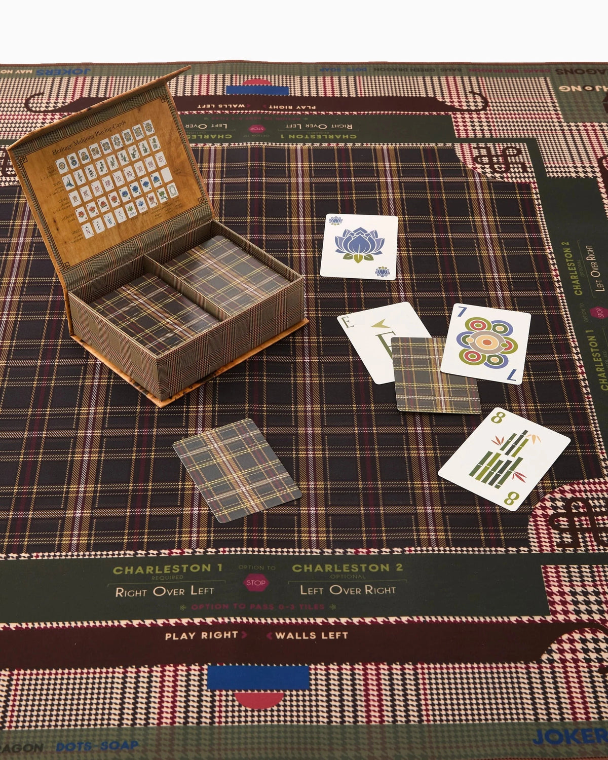 Heritage Mahjong Playing Cards Home Decor - Games Oh My Mahjong 