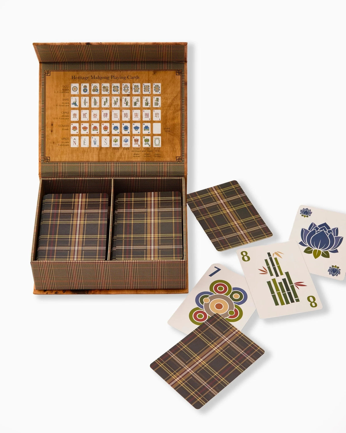 Heritage Mahjong Playing Cards Home Decor - Games Oh My Mahjong 