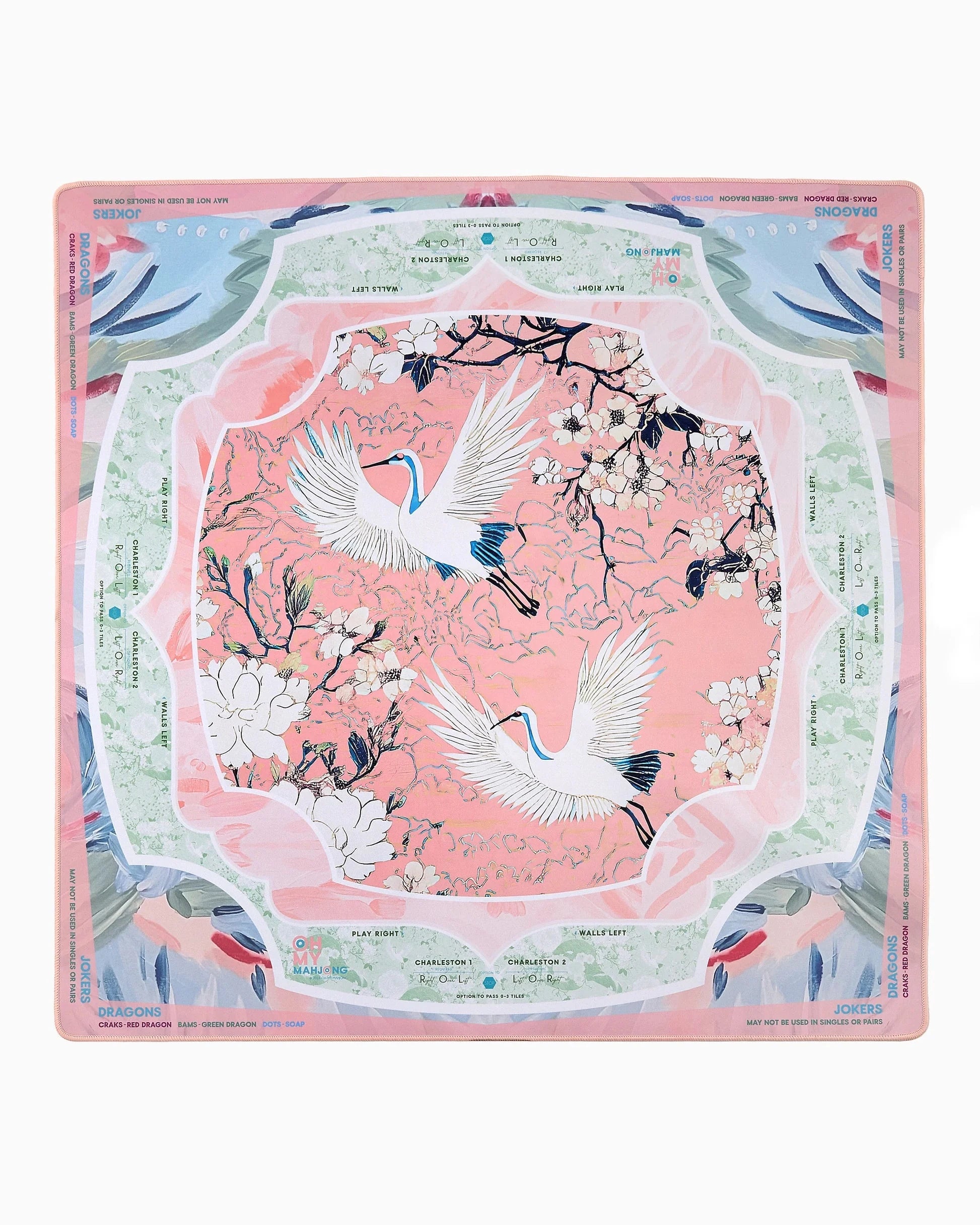 Heron Mat in Tube Home Decor - Games Oh My Mahjong 