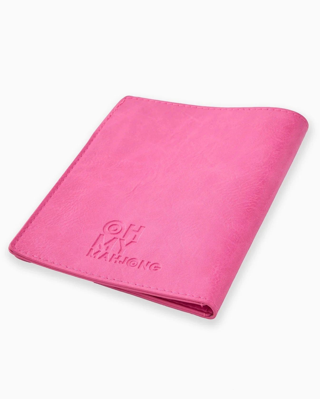 Hot Pink Mahjong Card Folio Home Decor - Games Oh My Mahjong 
