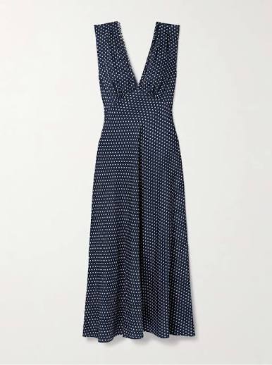 Tahlia Dress Hepburn Dot Dresses - Short Doen 