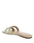 Via Slide Sandal Pistachio Flats - Slide Veronica Beard - Shoes 
