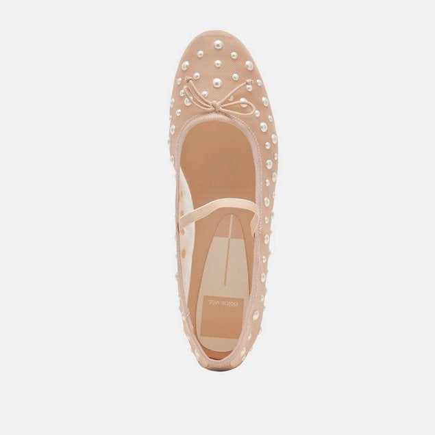 Cadel Pearl Blush Shoes - Flats - Ballet Dolce Vita 