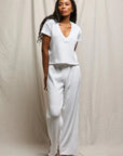 Jada Waffle Tee White Tops - Tees perfectwhitetee 