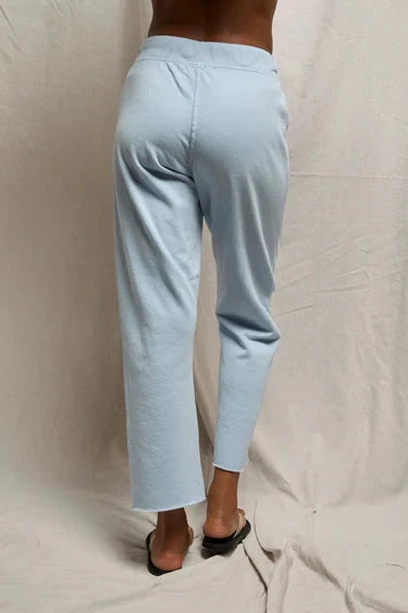 Jamaica Beach Fleece Drawstring Pant Powder Blue Pants - Sweatpants perfectwhitetee 