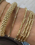 Misha Bracelet Yellow Gold PS Bracelets Jennifer Zeuner 