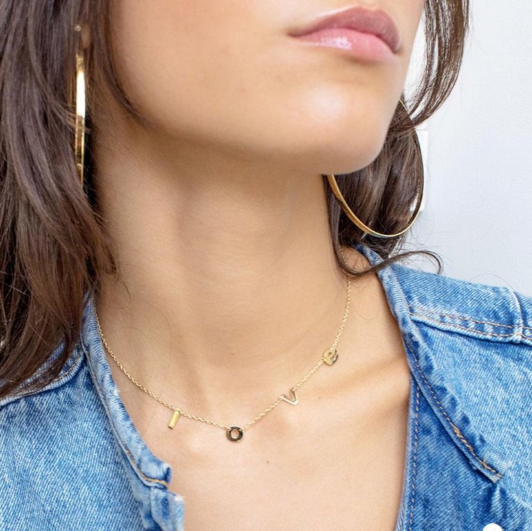 Parker Necklace Gold Jewelry - Necklaces Jennifer Zeuner 