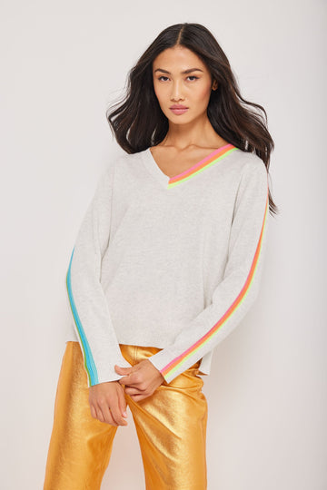 Color Code Mineral Sweater - V-Neck Lisa Todd 