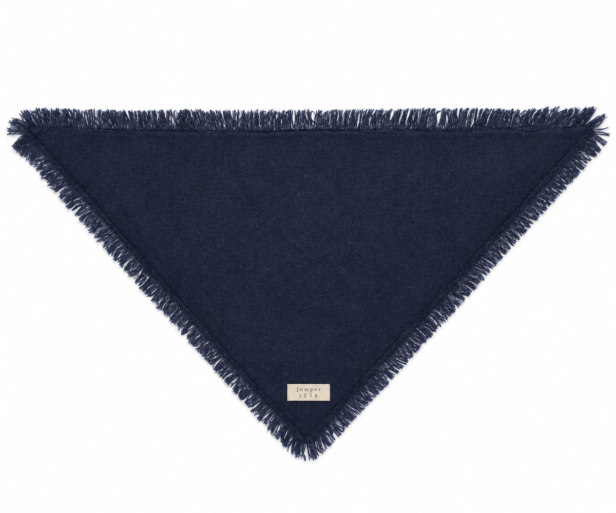 Distressed Triangle Scarf Atlantic Deep Scarves Jumper 1234 