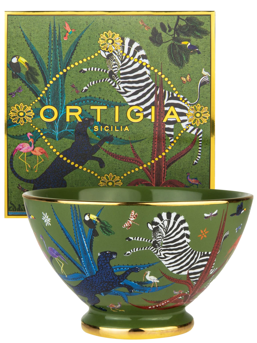 Jungle Ceramic Bowl Green Home Decor - Bowls, Trays & Vases Ortigia 