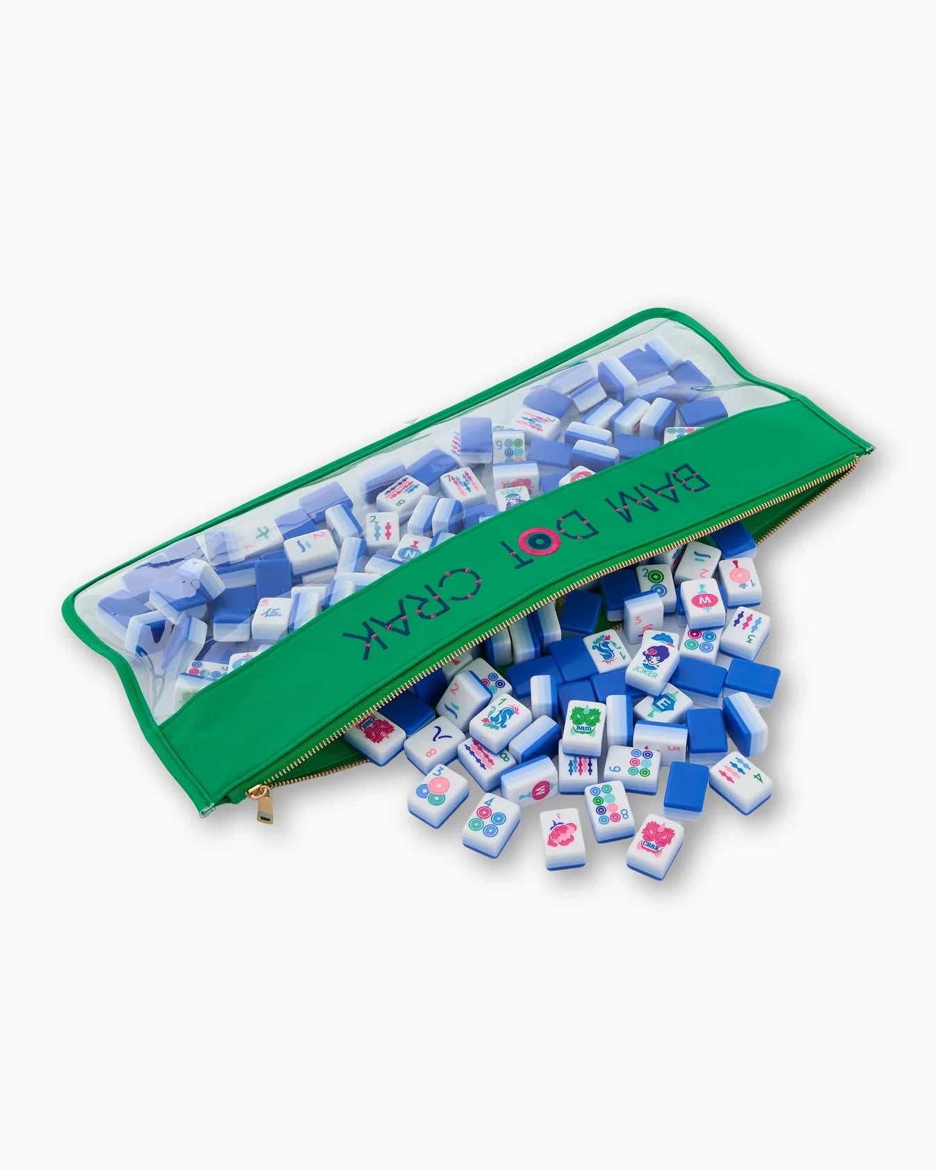 Bam Dot Crak Bag Kelly Green Tote & Satchel Oh My Mahjong 