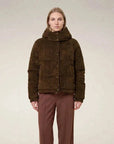Nadege Puffer Jacket Soil Brown Outerwear - Longsleeve Save The Duck 