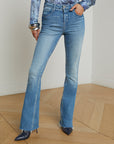 Ruth High Rise Straight Vista Denim - Straight L'Agence 