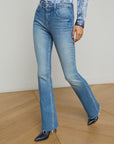 Ruth High Rise Straight Vista Denim - Straight L'Agence 