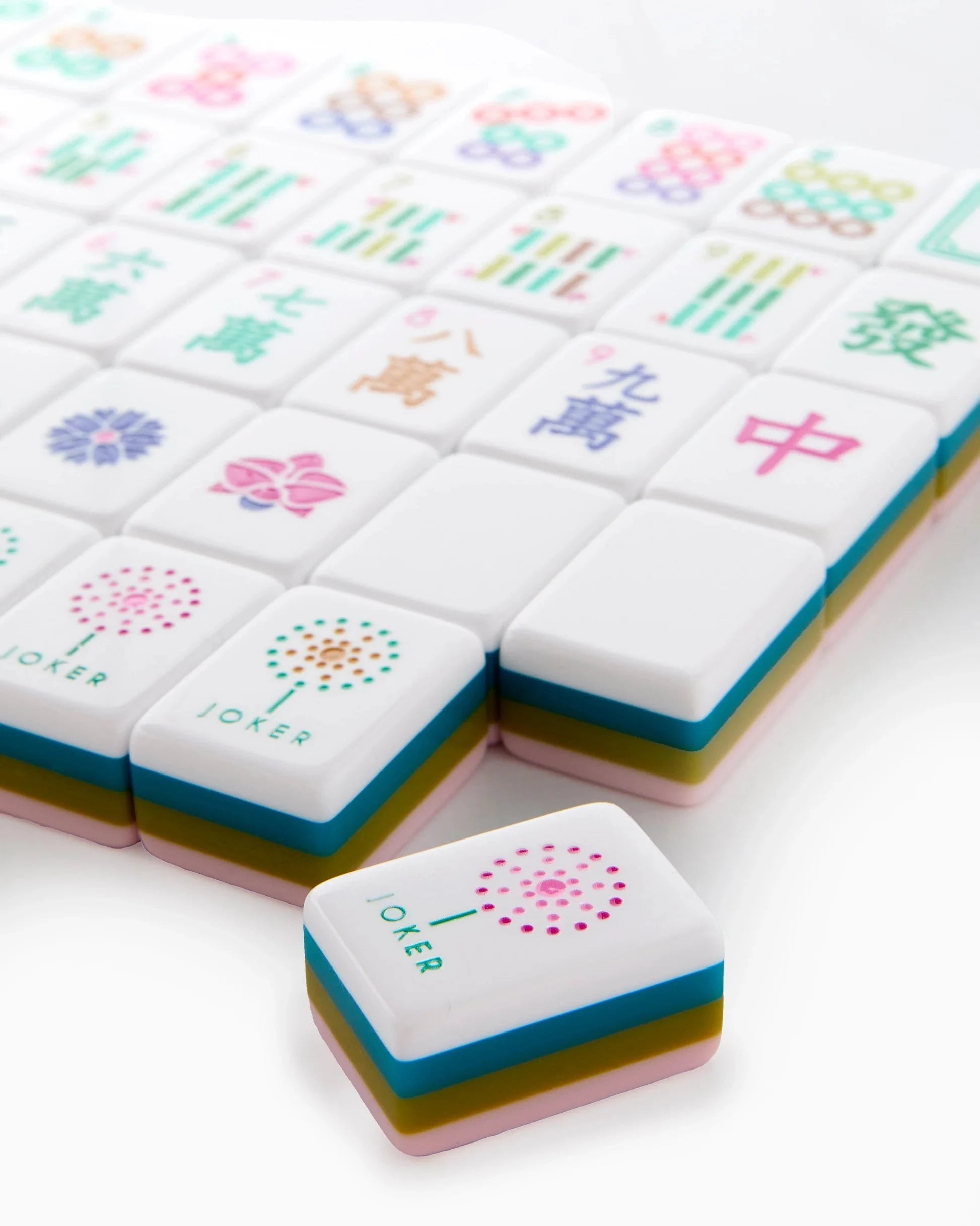 La Fete Mahjong Tiles Home Decor - Games Oh My Mahjong 
