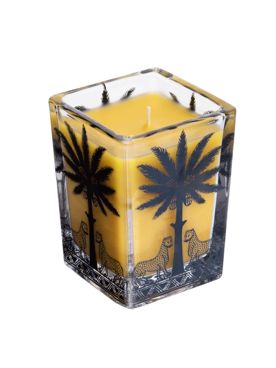 Large Zagara Square Candle Candles & Diffusers - Candles Ortigia 