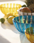 Dolcevita Large Bowl Turquoise Home Decor - Tabletop Guzzini 