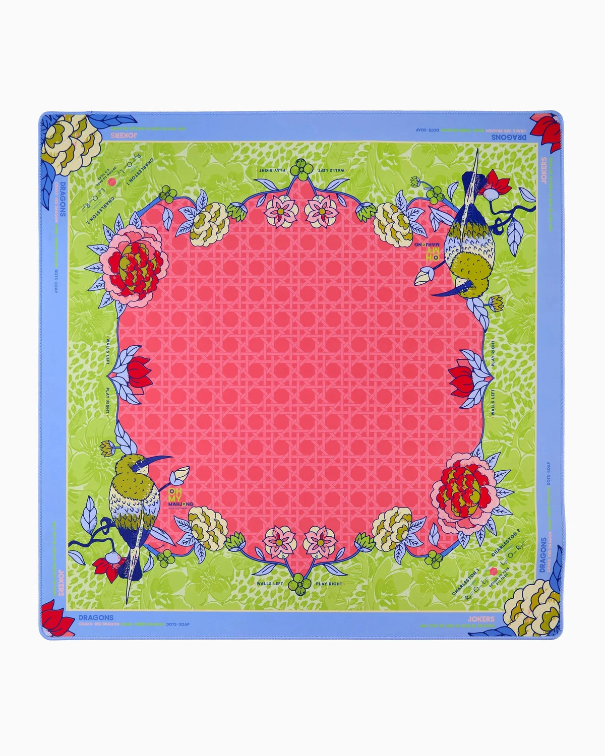 Larkspur Mat in Tube Home Decor - Games Oh My Mahjong 