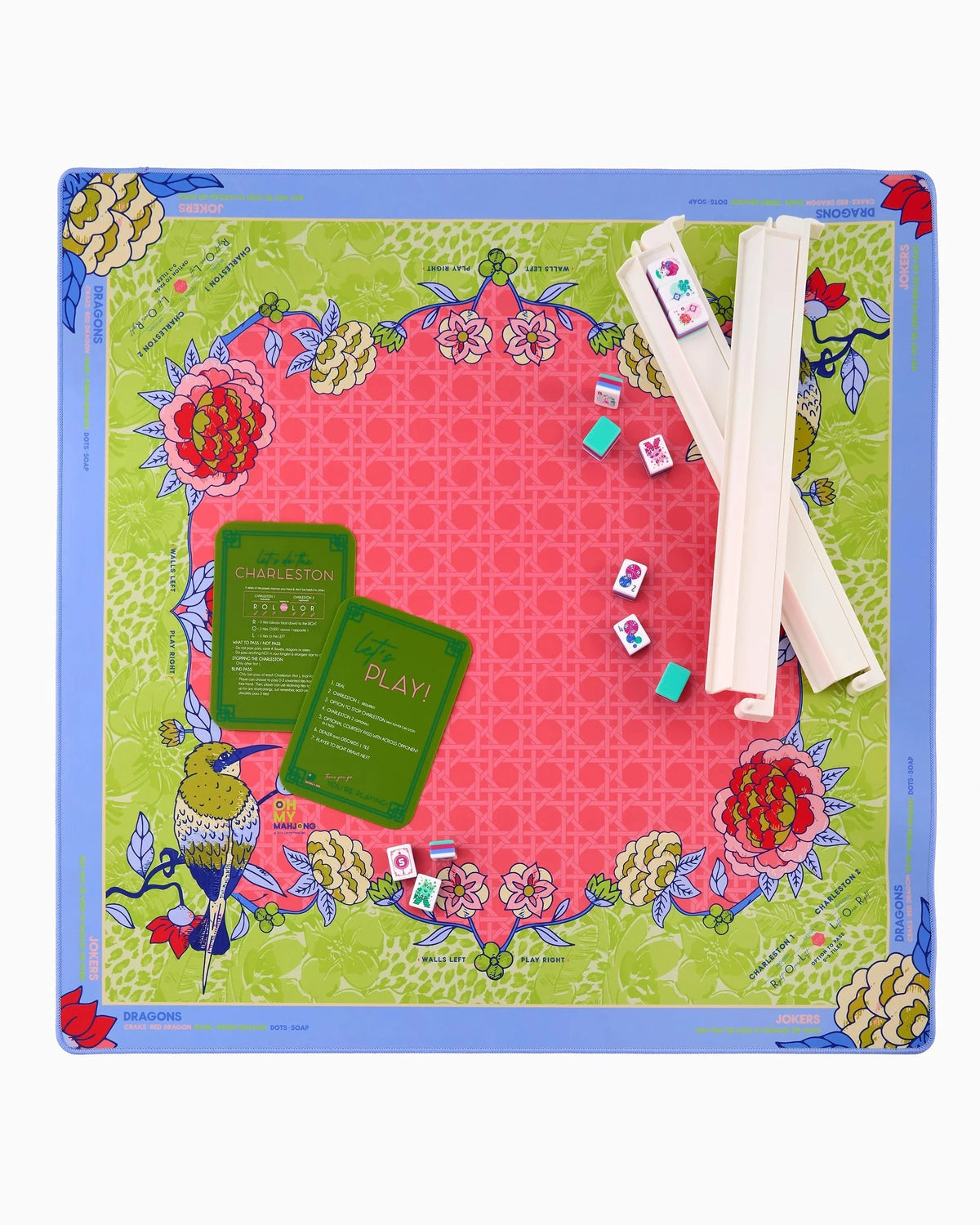 Larkspur Mat in Tube Home Decor - Games Oh My Mahjong 