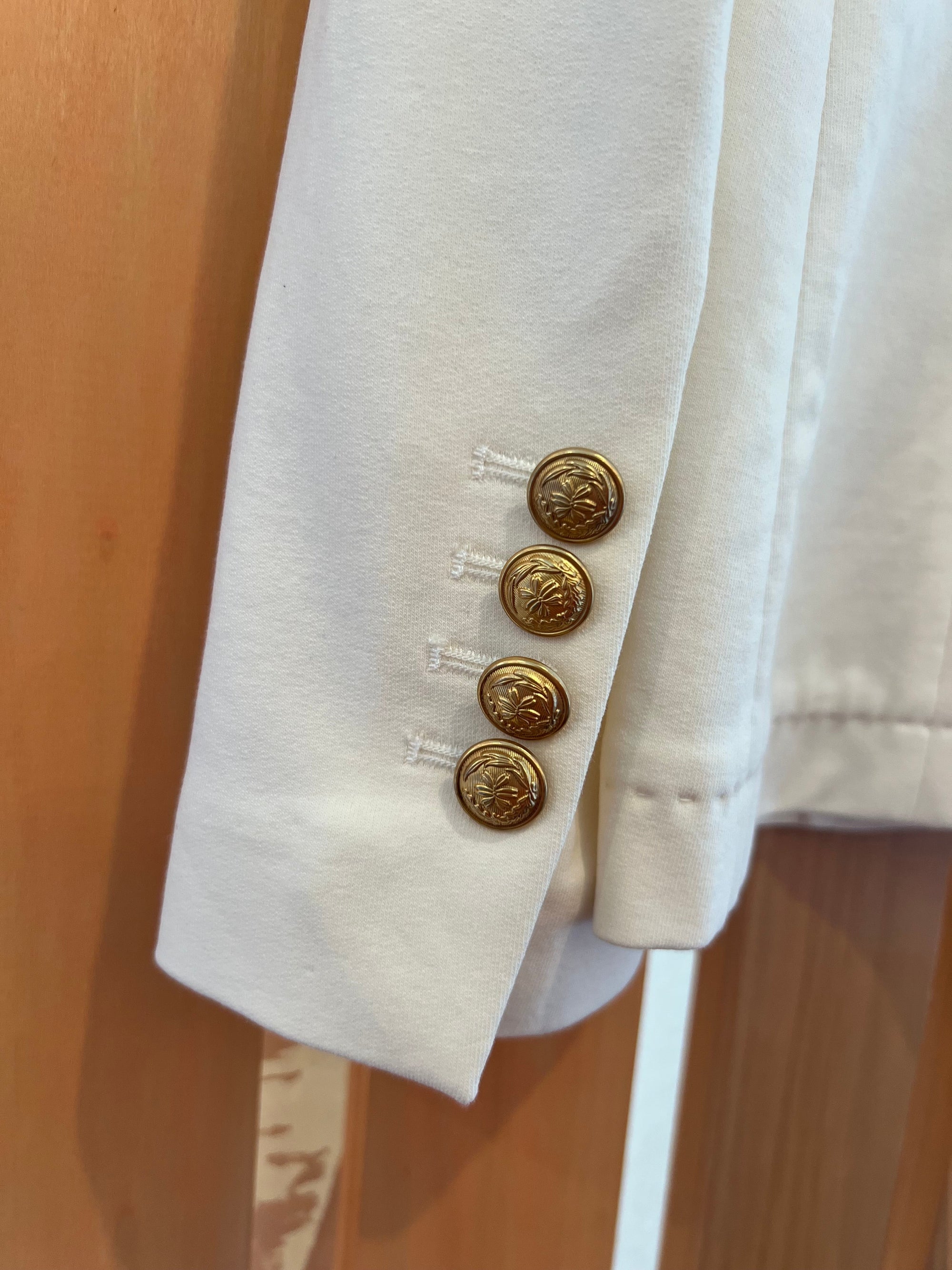 Slim Fleece Blazer Latte Jackets - Blazers Circolo 