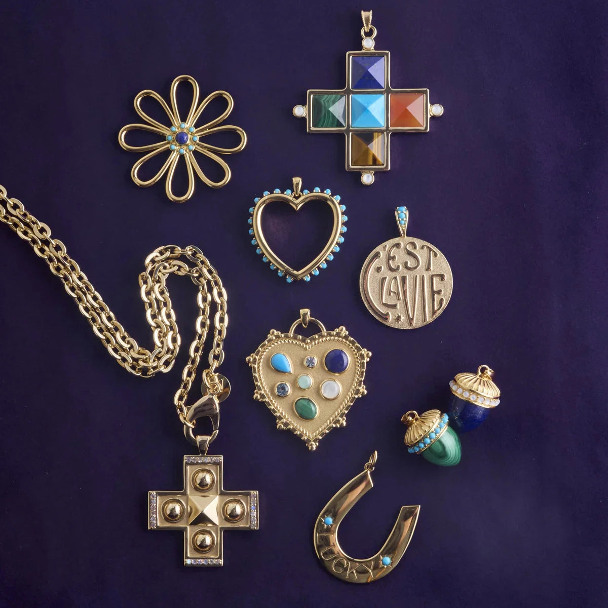 Gardez Bien Long Chain Necklaces Jane Win 