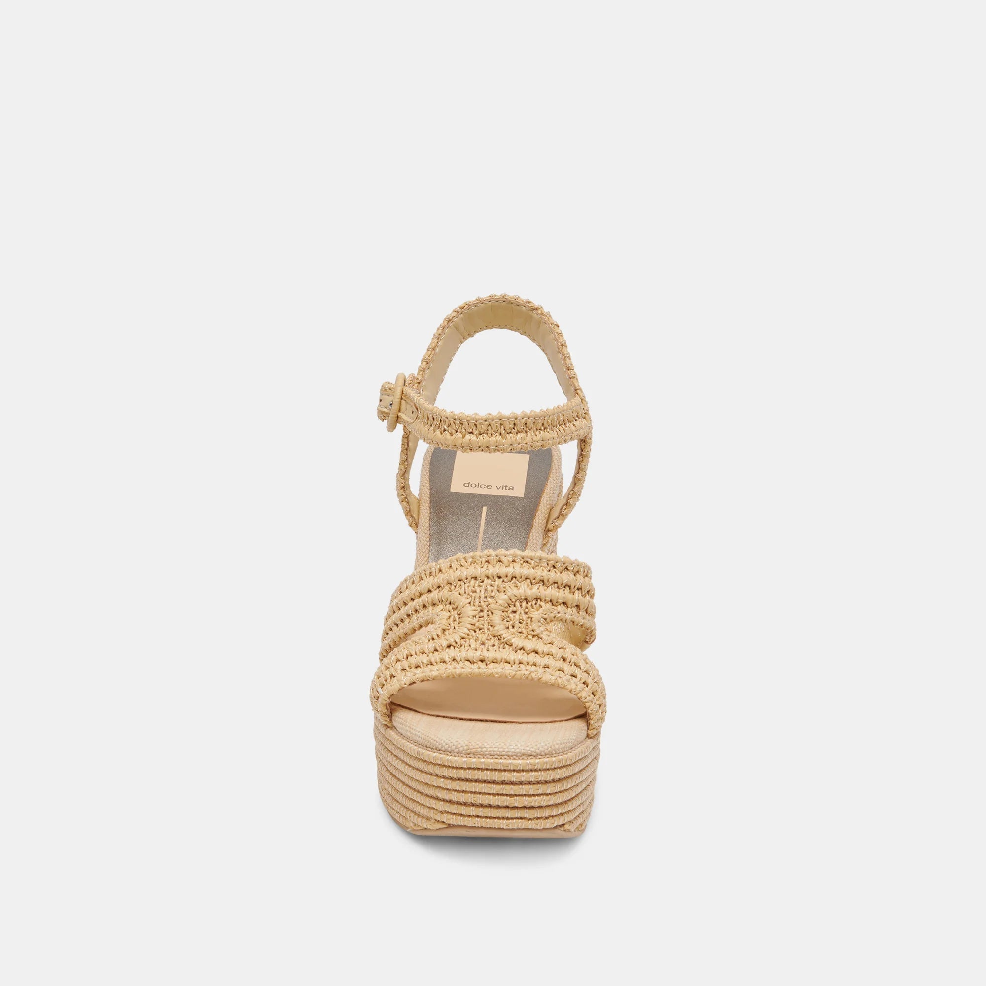 Lacye Heels Natural Woven Shoes - Sandals - Heeled Sandals Dolce Vita 