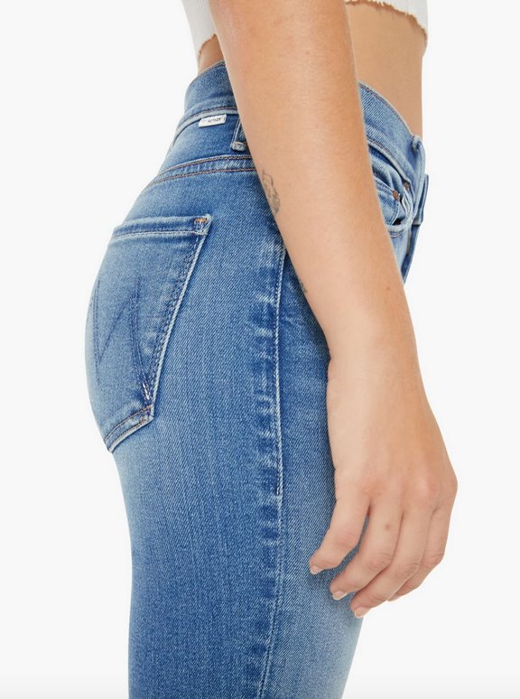 Lil Weekender Layover Denim - Flare & Wide Leg Mother 