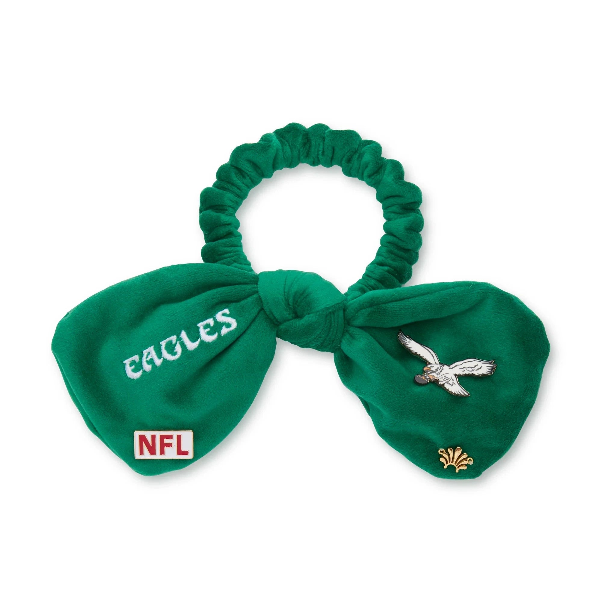 Philadelphia Eagles Bow Scrunchie Beauty & Hair Lele Sadoughi 