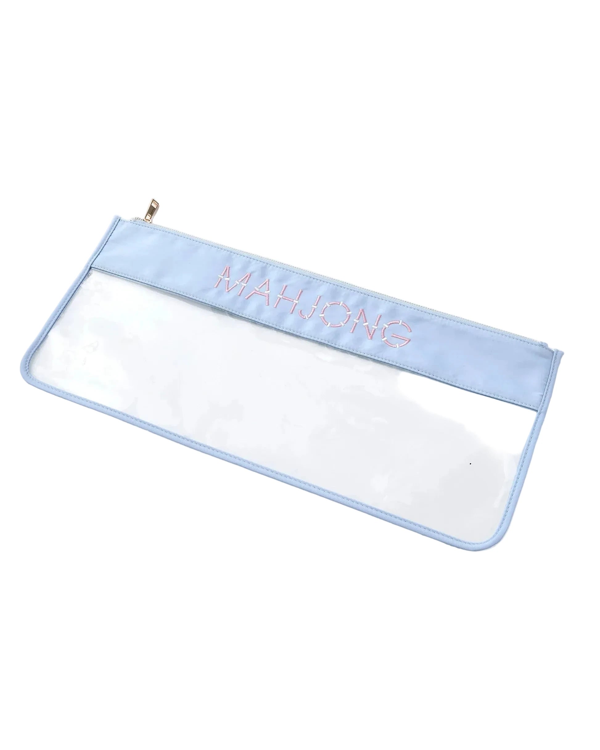 Mahjong Bag Light Blue Home Decor - Games Oh My Mahjong 