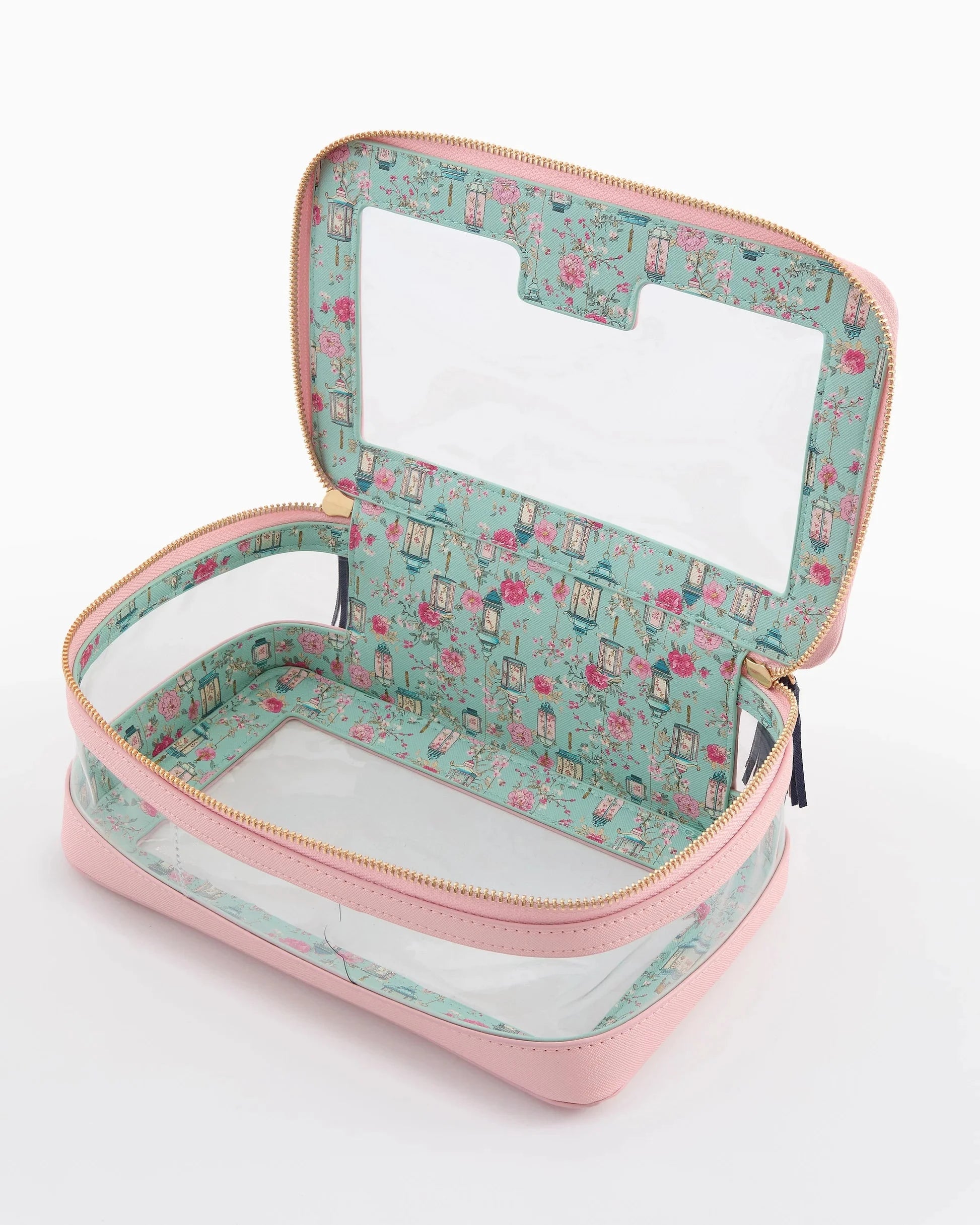 Tile Storage Bag Light Pink Home Decor - Games Oh My Mahjong 