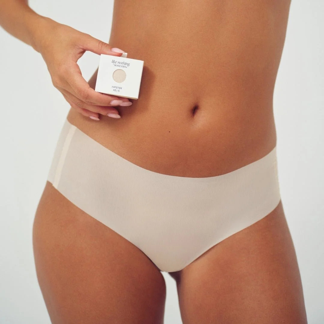Like Nothing Hipster Nude Hosiery and Lingerie Honeydew 