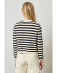 Jackie Cardigan Stripe Sweater - Cardigans Lilla P 