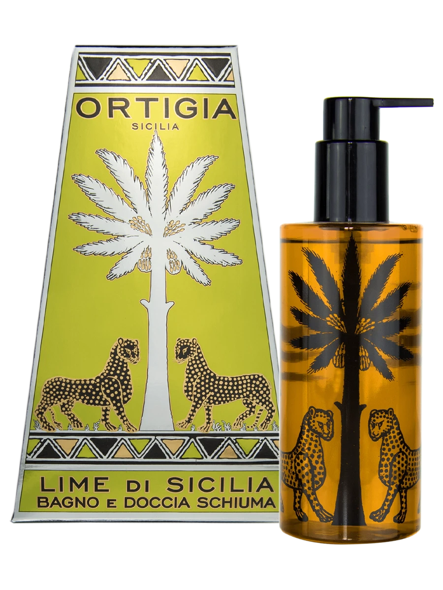 Lime di Sicilia Shower Gel 250ml Home Decor - Soap Ortigia 