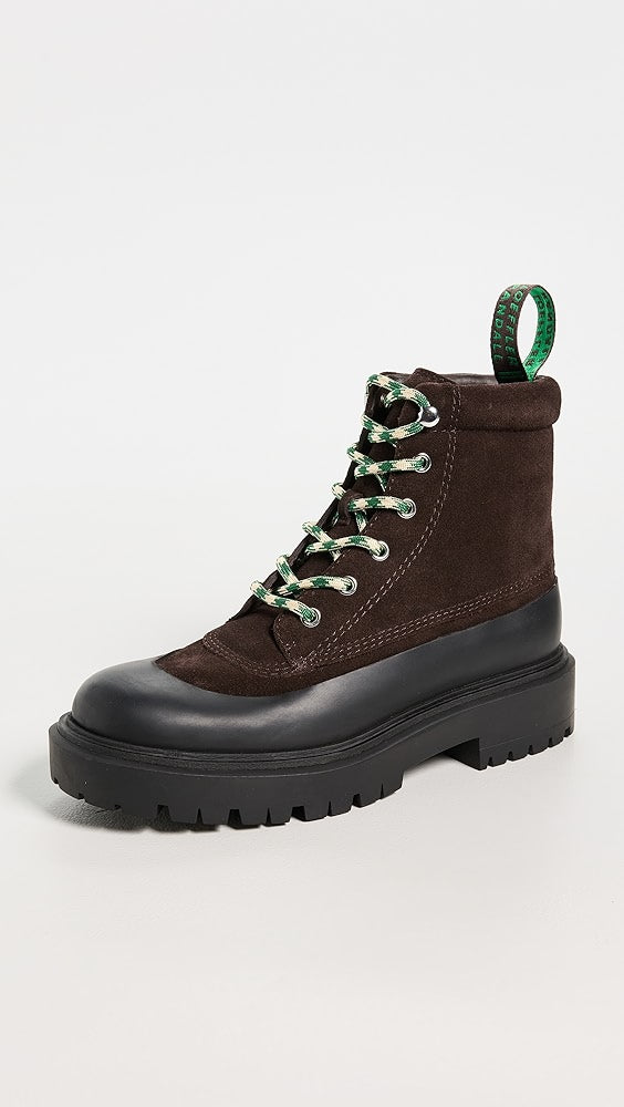 Remy Lace Up Weather Boot Brown