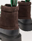 Remy Lace Up Weather Boot Brown