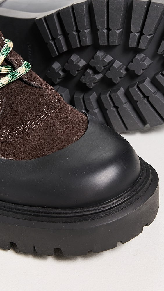 Remy Lace Up Weather Boot Brown