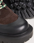Remy Lace Up Weather Boot Brown