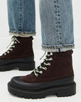 Remy Lace Up Weather Boot Brown
