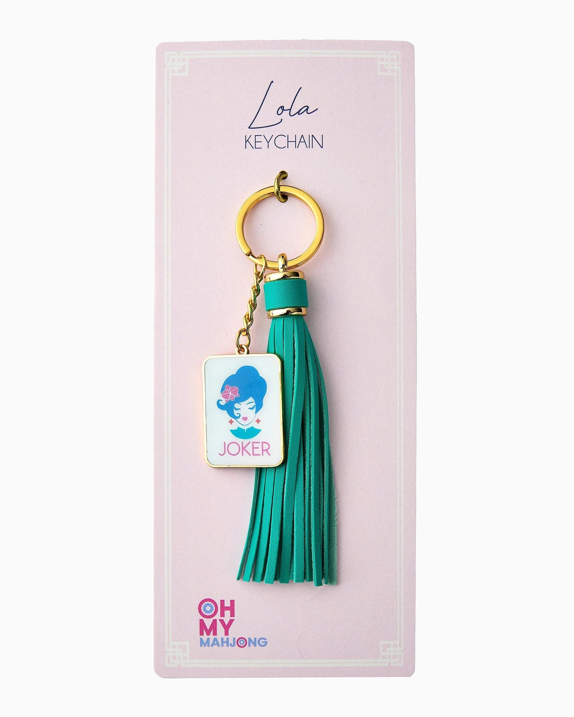 Lola Keychain Bag Charms Oh My Mahjong 