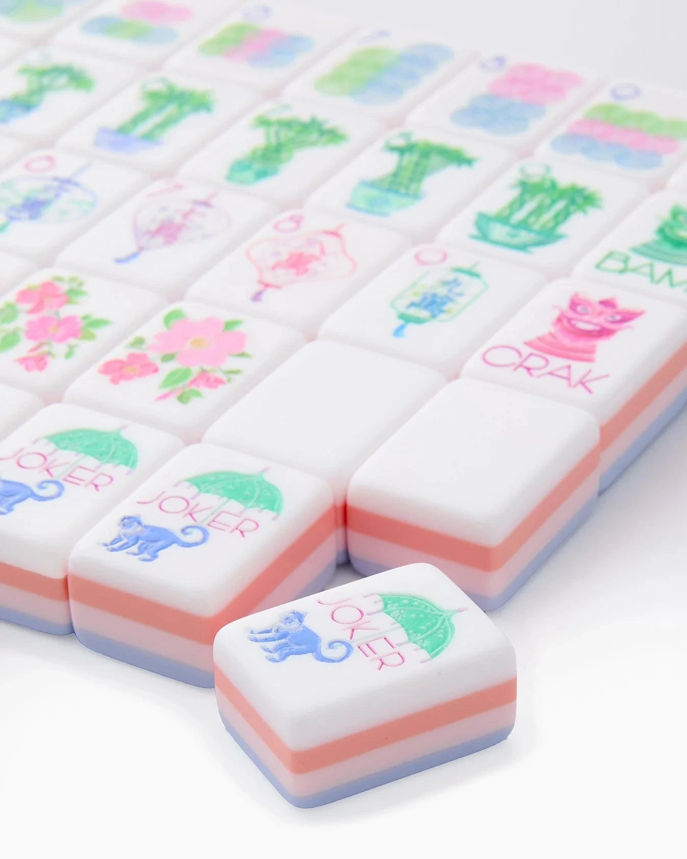 Luminaire Mahjong Tiles Home Decor - Games Oh My Mahjong 
