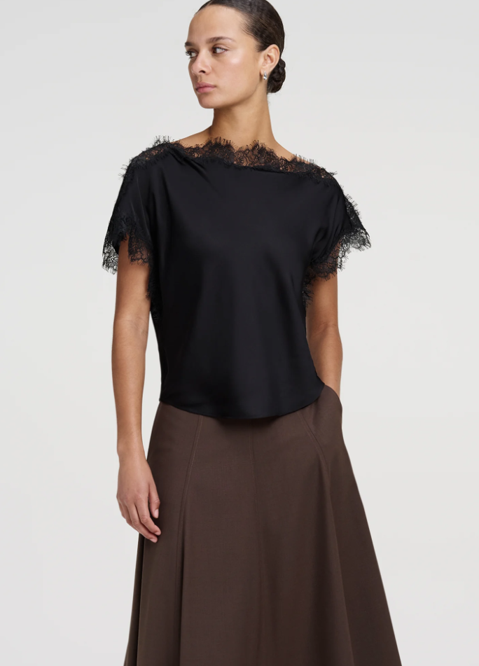 Luna Top Black