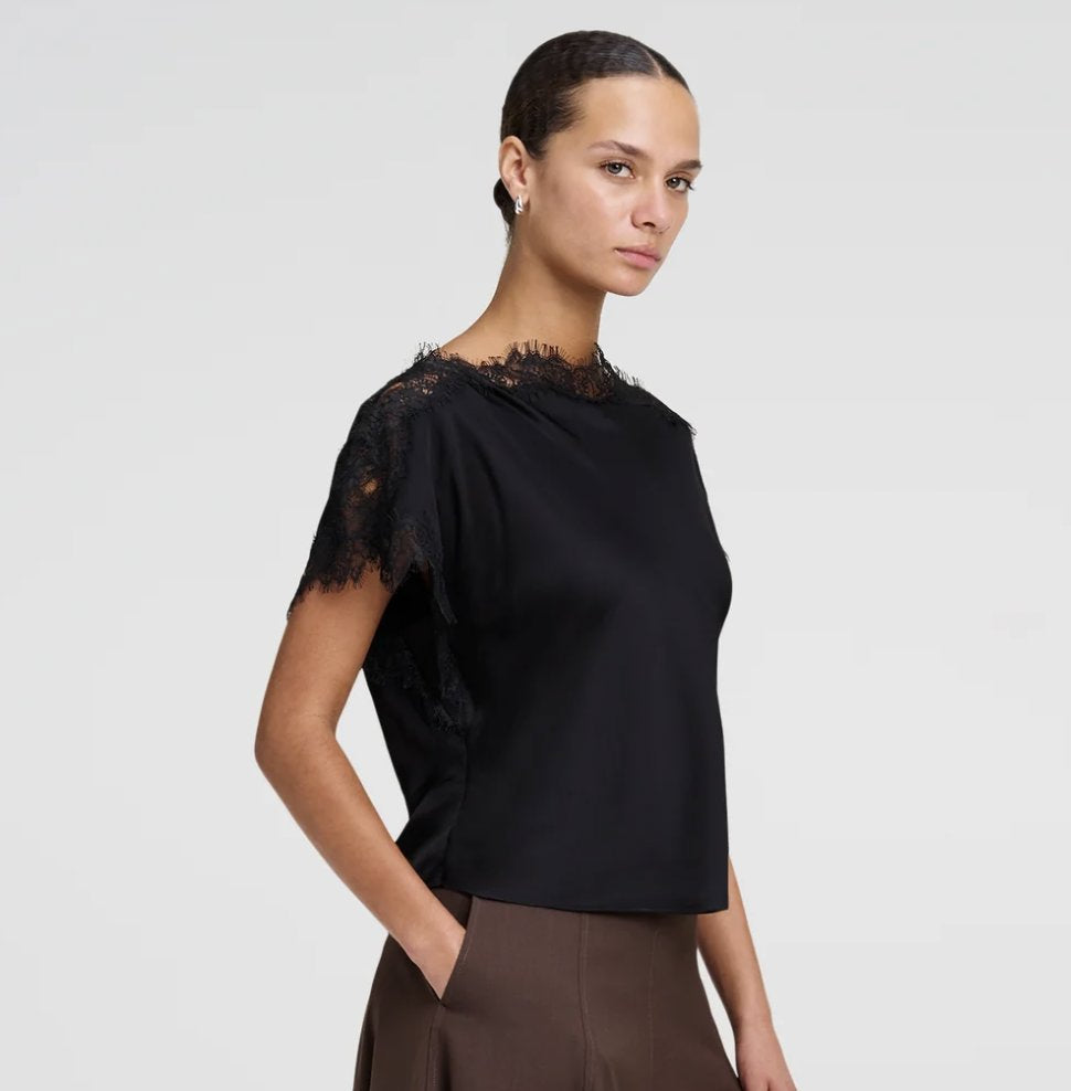 Luna Top Black Tops - Blouses A.L.C 