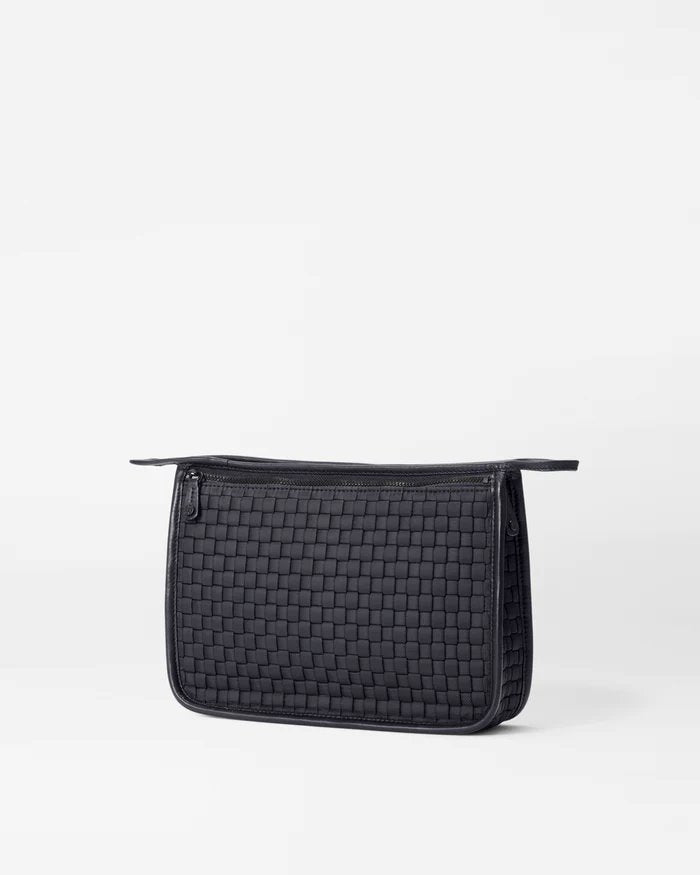 Woven Clutch Black Handbags - Clutch MZ Wallace 