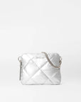 Quilted Madison Crossbody Matte Silver Crossbody MZ Wallace 