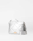 Quilted Madison Crossbody Matte Silver Crossbody MZ Wallace 