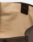 Large Marcella Suede Chocolate Tote & Satchel Gianni Chiarini 