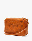 Marisol Cuoio Lightweight Checker Perf Handbags - Crossbody Clare V. 