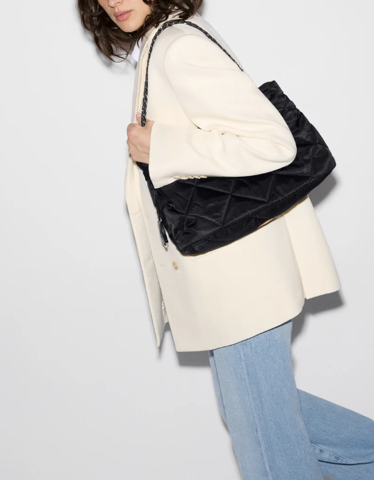 Medium Frankie Tote Black