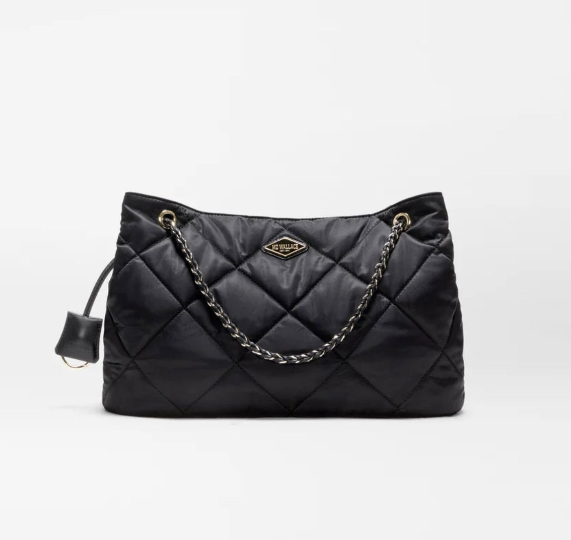 Medium Frankie Tote Black Tote & Satchel MZ Wallace 