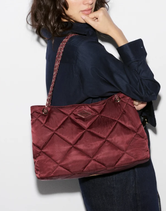 Medium Frankie Tote Claret